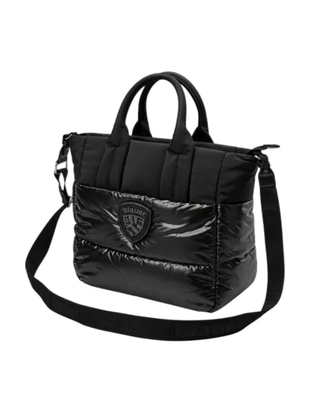 Blauer torebka shopper czarna