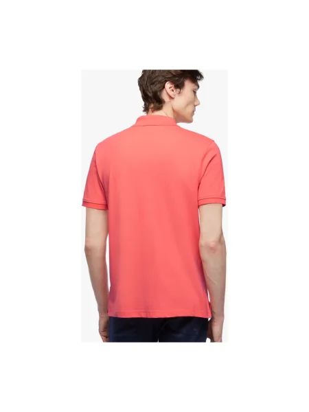 Koszulka polo Brooks Brothers polarowa pomarańczowa