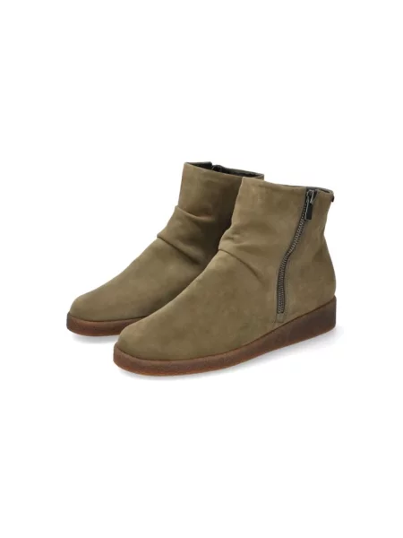 Botki Mephisto zamszowe zielone