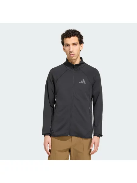 Kurtka polarowa Terrex Xperior CLIMAWARM+ Ventknit czarna