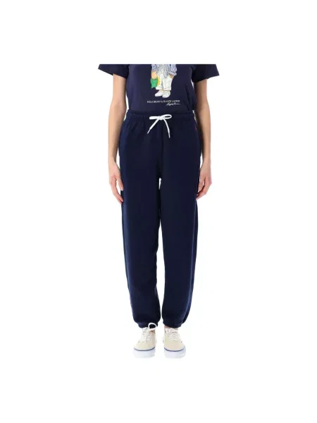 Spodnie dresowe Polo Ralph Lauren niebieskie