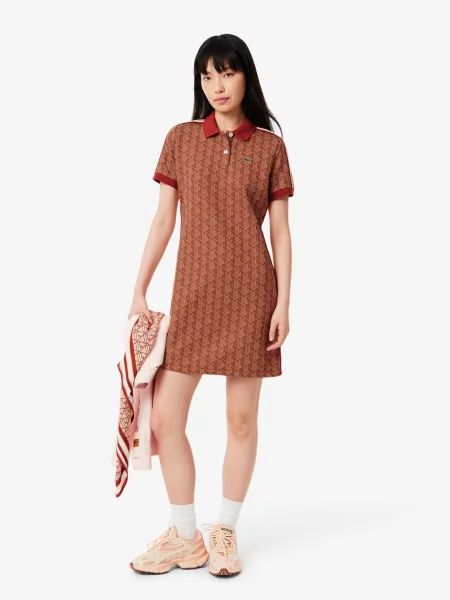 Сукня Lacoste коричнева