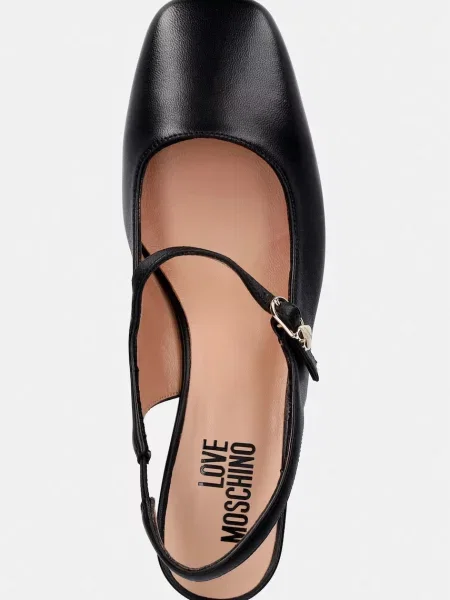 Шкіряні туфлі Love Moschino
