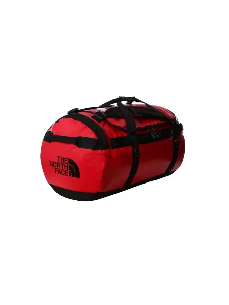 Torba The North Face Base Camp Duffel L czerwono-czarna. czarna
