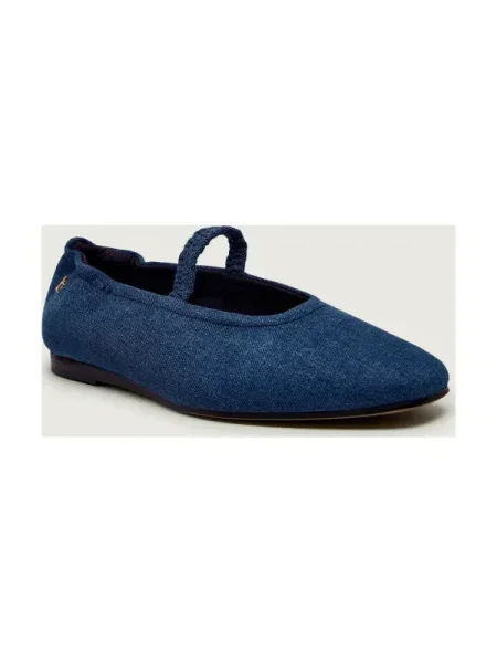 Tommy Hilfiger De blugi balerini cu adaos de piele