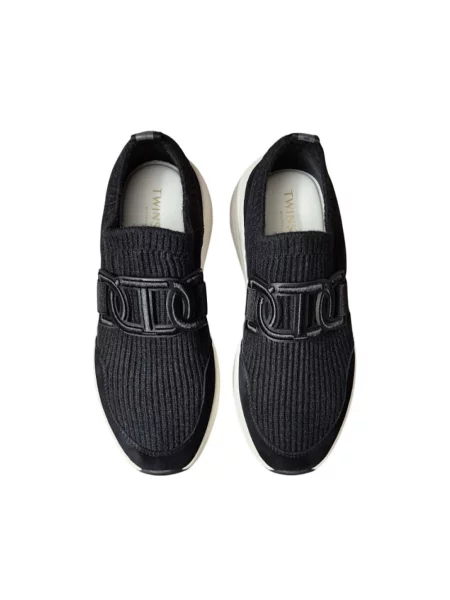 Buty do biegania Twinset wsuwane do biegania czarne