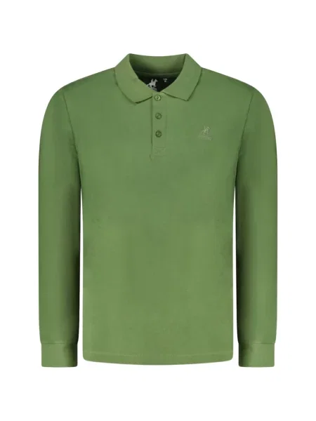 Lung tricou polo U.s. Grand verde