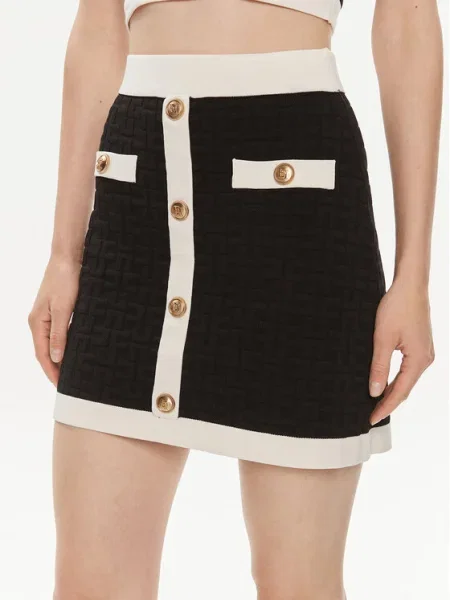 Elisabetta Franchi Fustă mini negru