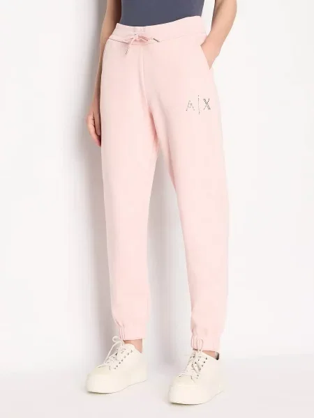 Спортивные штаны Armani Exchange розовые