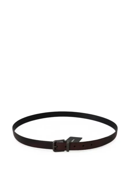 Cu centură reversibil curea Dolce & Gabbana din piele maro