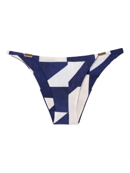 Bikini Lenny Niemeyer z nadrukiem w abstrakcyjne wzory białe