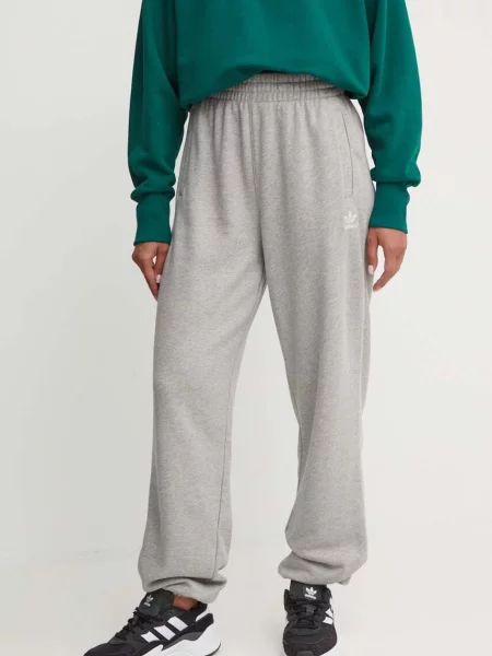 Adidas Originals pantaloni de trening din Essential melanj gri