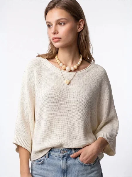 MixRay Pulóver Pullover krém