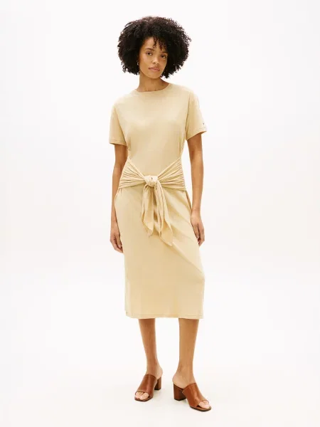 TOMMY HILFIGER Rochie șampanie bej