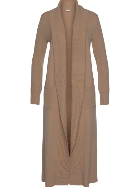 LASCANA Pletena jopa kamela