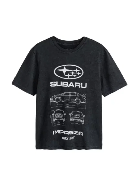Next Tricou negru alb