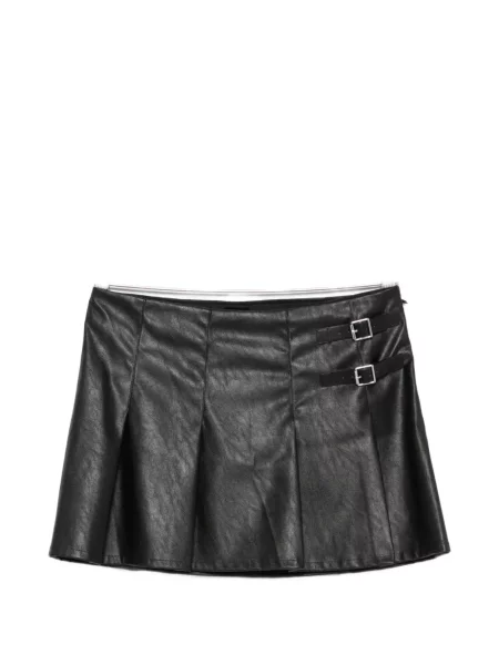Fusta mini Pinko cu cataramă negru