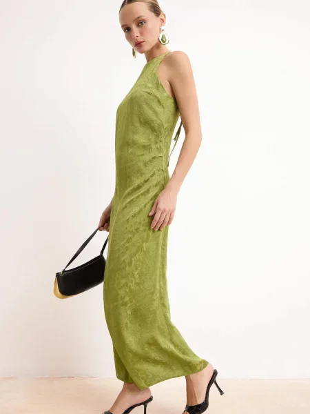 Trendyol Rochie de seară verde