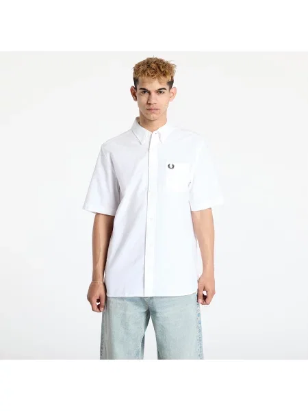 Риза FRED PERRY Oxford Shirt White L бяло