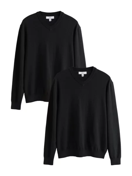 Next Pulover Rich' negru