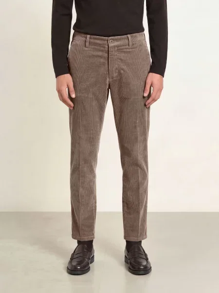 Drykorn Spodnie Z Sztruksu Ajend O Kroju Regular Fit braun
