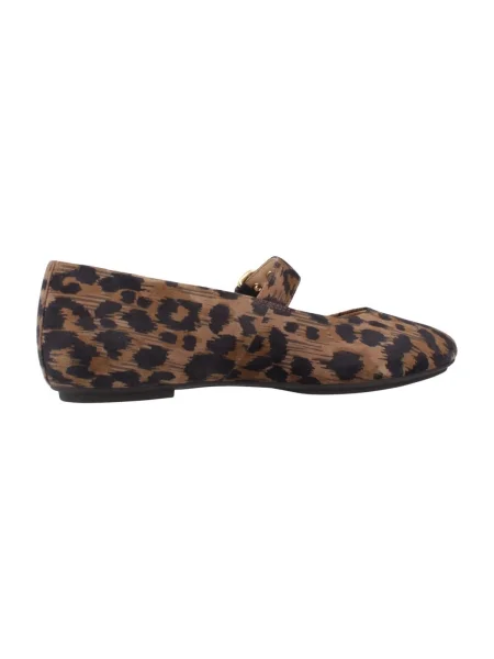Pantofi Fitflop din piele de căprioară cu model leopard