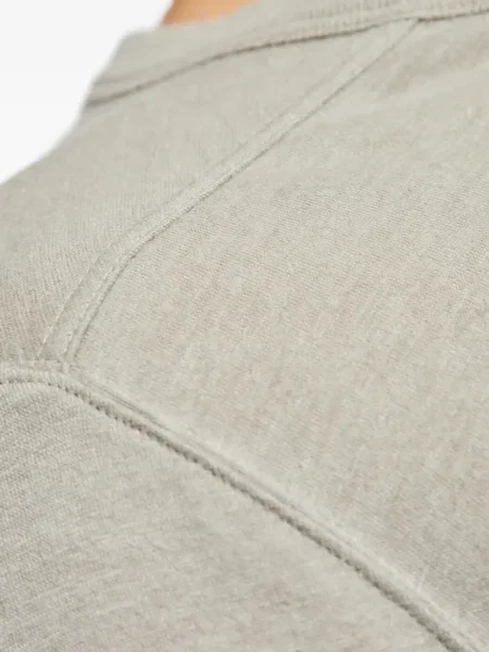 Tricou Rick Owens cu decolteu rotund scurt gri