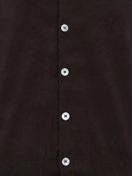 Cardigan Ballantyne de lână maro
