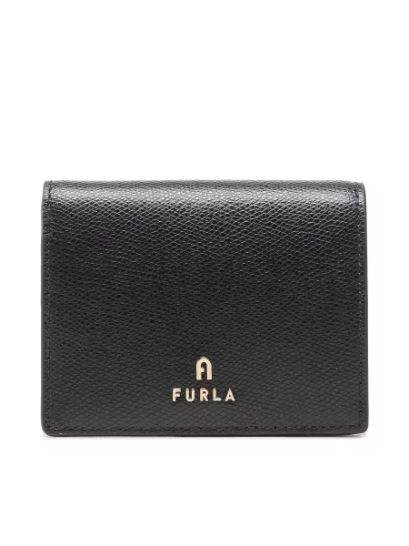 Furla Maža Moteriška Piniginė Camelia juoda