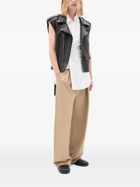 Pantaloni Ann Demeulemeester plisate