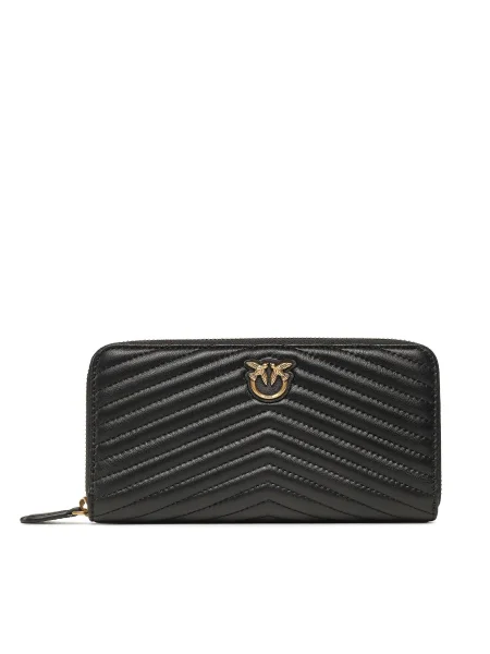 PINKO Pénztárca Ryder Zip Around PE 23 PCPL fekete