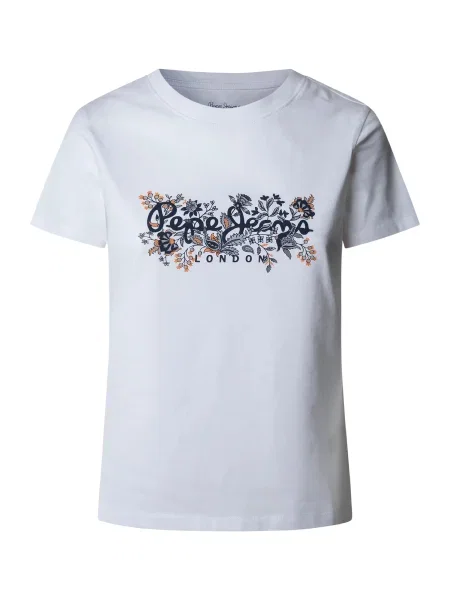 Pepe Jeans Tricou Rosalind alb