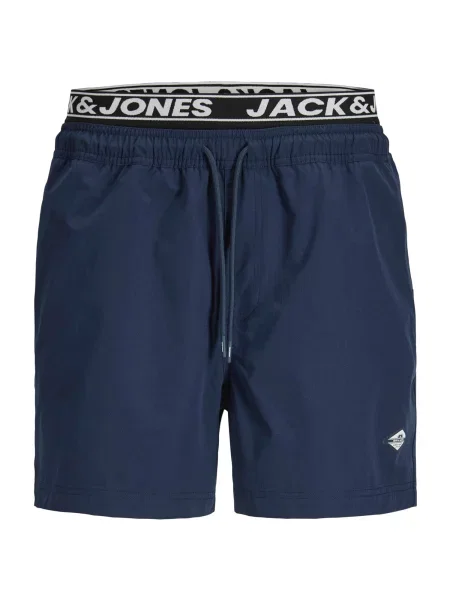 JACK & JONES Kratke kopalne hlače JPSTMAUI mornarska