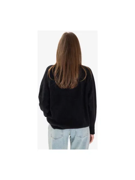 Dzianinowy sweter Parosh czarny