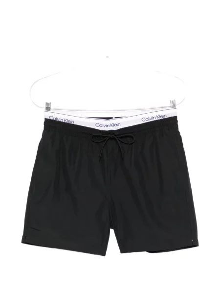 Slip de baie Calvin Klein cu cordon negru