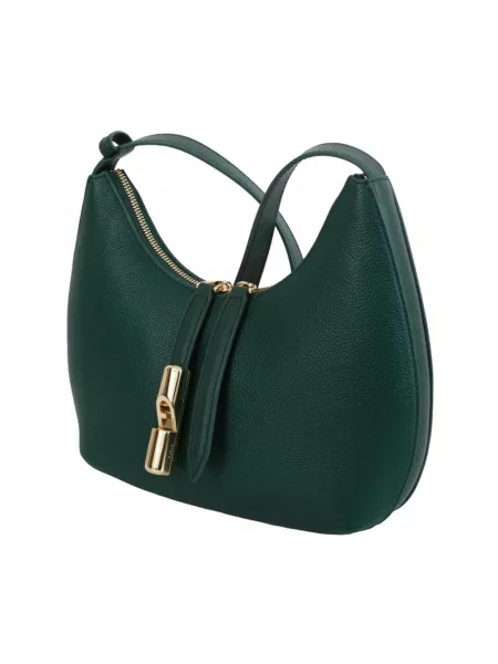 Torebka Furla skórzana zielona