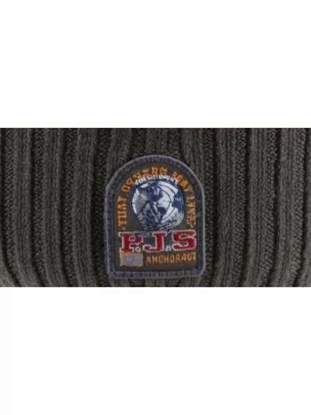 Dzianinowa czapka Parajumpers zielona