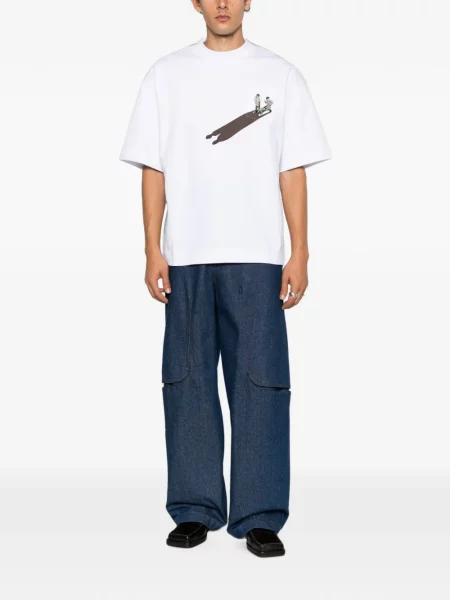 Tricou House Of Errors cu imagine alb