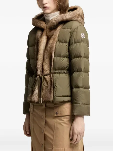 3 în 1 geacă cu puf Moncler verde