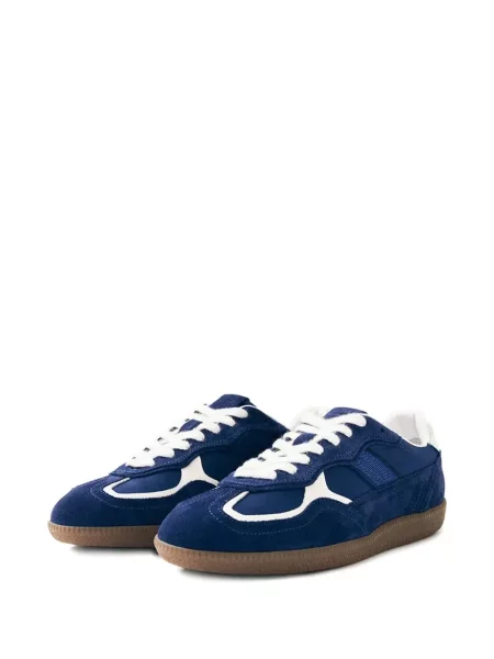 Sneakerși Alohas din piele de căprioară albastru