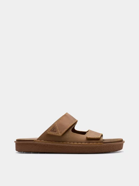 Clarks Шльопанці Шкіра коричневий