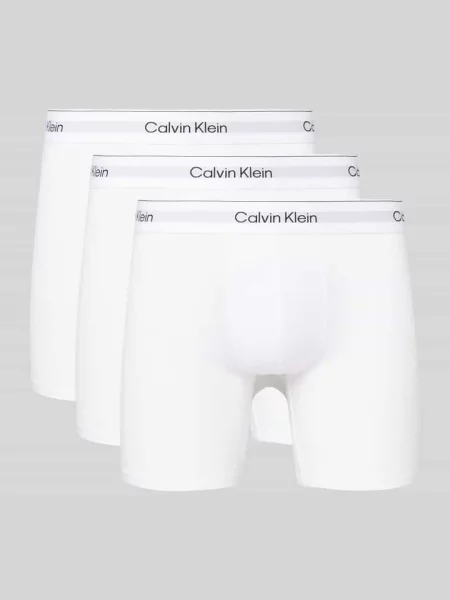 Calvin Klein Bokserki w Mężczyźni jednolity M biały