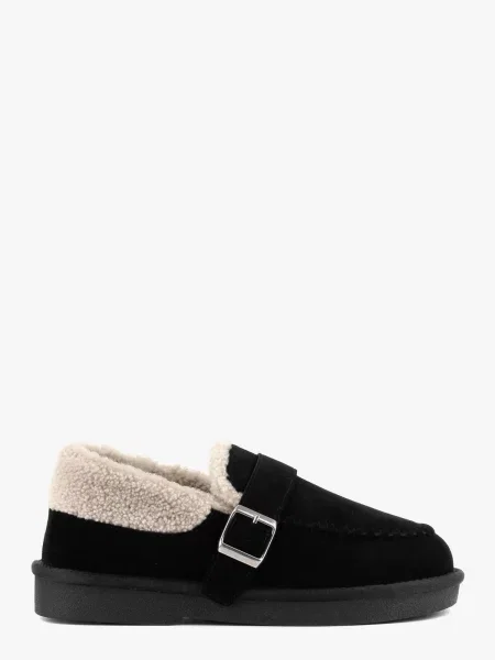 Замшевые ботинки Leberdes черные