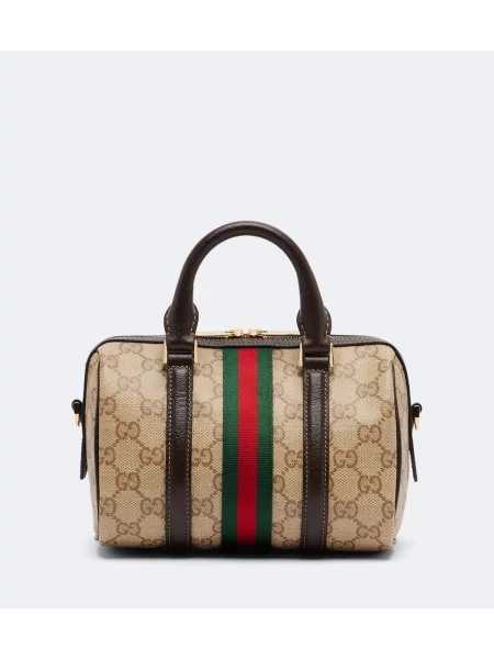 Plátěný top Gucci béžový