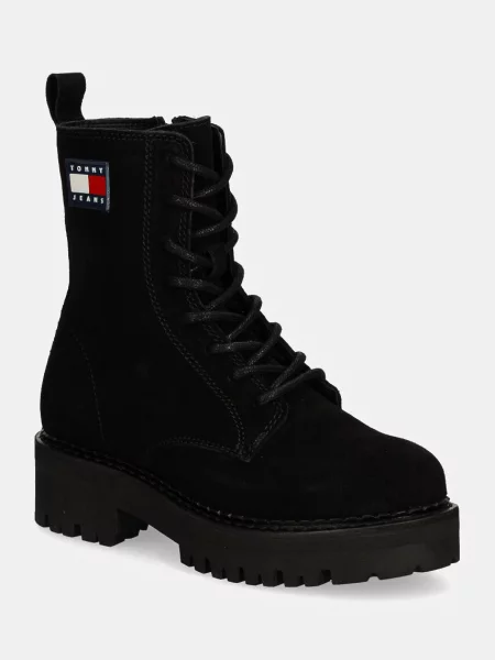 Trzewiki Tommy Jeans czarne