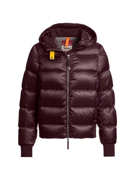 Prošívaný péřová bunda Parajumpers červená