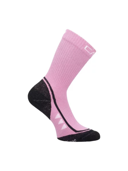 Skarpety trekkingowe dla dzieci Supersoft 50 MID różowe