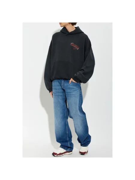 Bluza z kapturem Represent czarna
