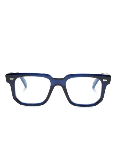 Ochelari de soare Cutler And Gross cu imprimeu geometric albastru