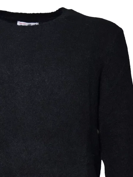 Pulover Mc2 Saint Barth cu decolteu rotund negru